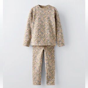 Zara Multicolor Floral Kids Set